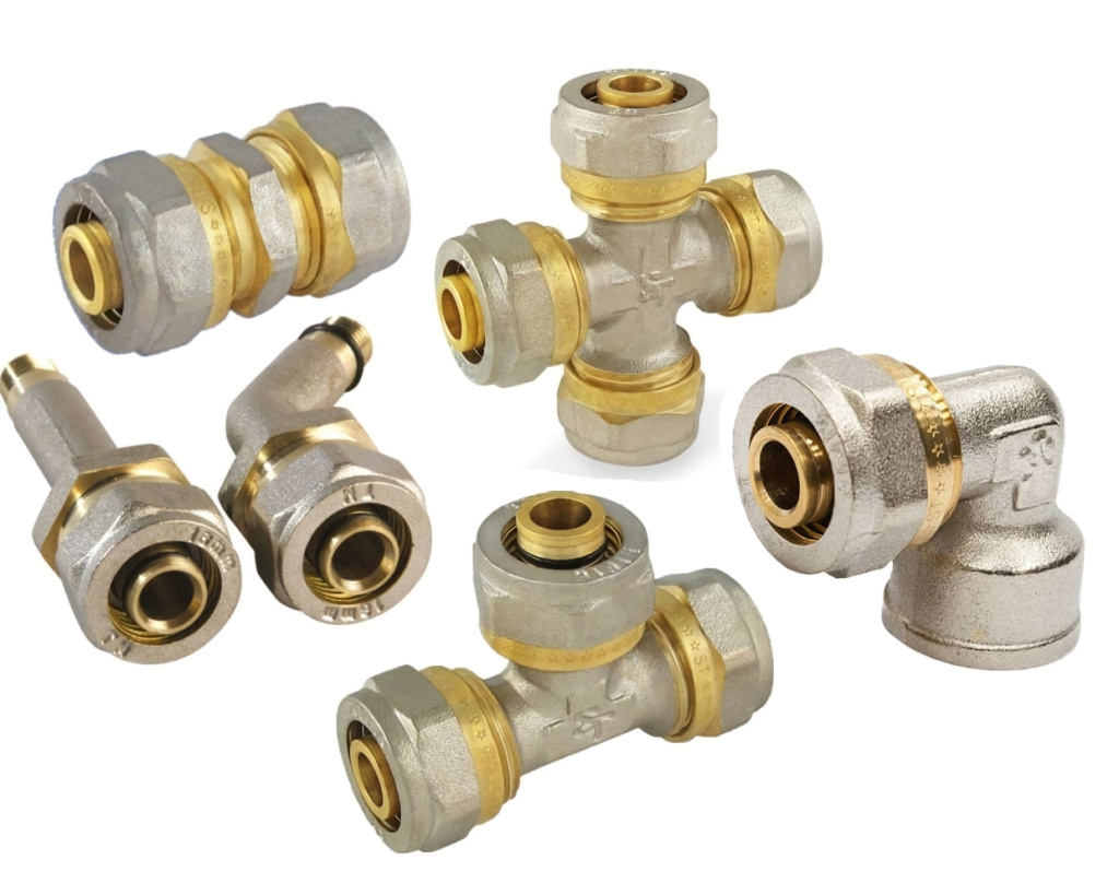 Фитинги для труб из металлопластика