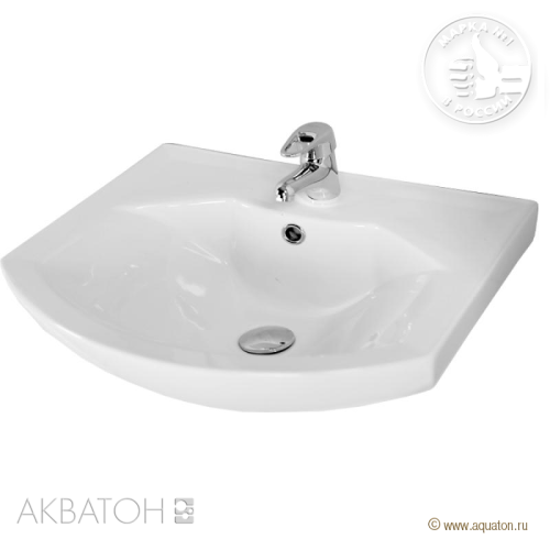 Раковина Акватон SMILE-65 мебельная 1WH207782