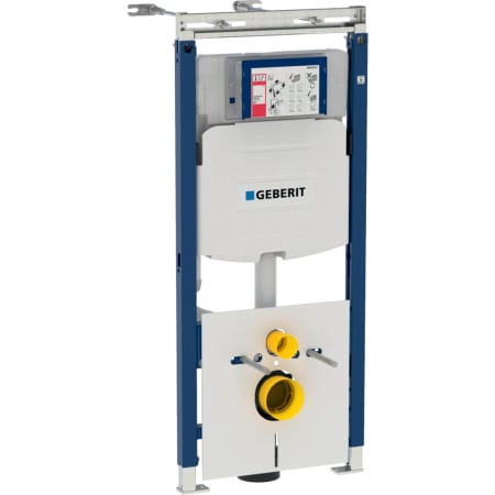 Инсталляция Geberit Duofix для подвесного унитаза, 112 см, со смывным бачком скрытого монтажа Sigma 12 см 111.362.00.5
