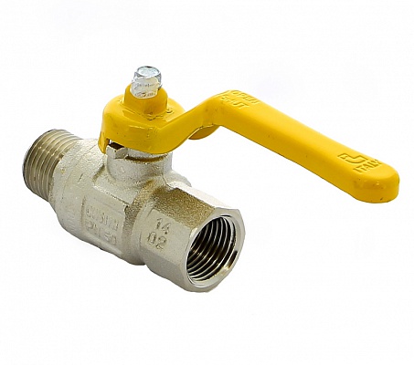 Кран шаровой 1/2"ВН для газа, ручка рычаг ITAP London 067 1/2'