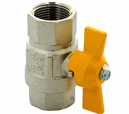 Кран шаровой 3/4"ВВ для газа, ручка бабочка ITAP London 068 3/4'