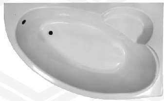 Акриловая ванна Eurolux SPARTA 160x100 E2160100035R