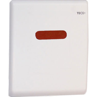 Клавиша для писсуара TECE planus белый мат с ИК-датчикон на батарейке 6V DC 9242354