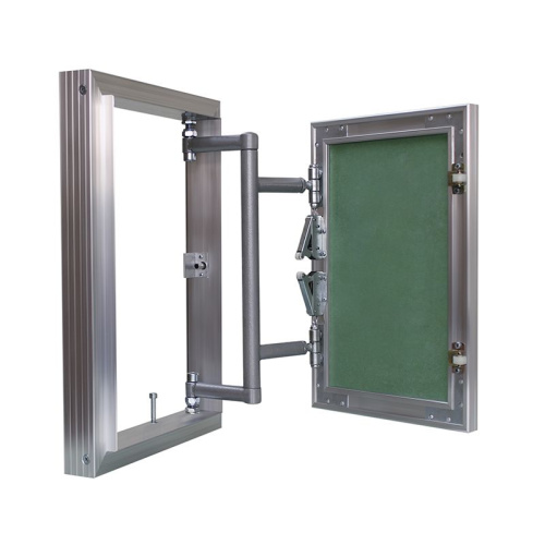 Нажимной люк под плитку 300x500 мм Revizor АКЛ Алюклик Стандарт