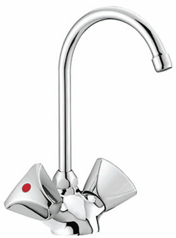 Смеситель для кухни SMARTsant Бэйс SM060007AA хром, высокий