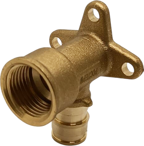 Водорозетка РОСТерм 16x1/2"В латунь, лайт Q&E PE-x L16RVO12