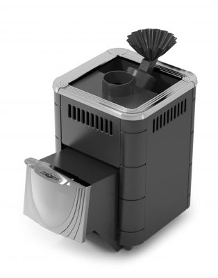 Банная печь Гейзер Микра 2017 Inox ДН ЗК антрацит