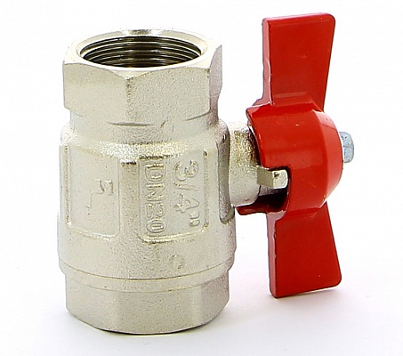 Кран шаровой 3/4"В ручка бабочка ITAP Ideal 092 3/4'