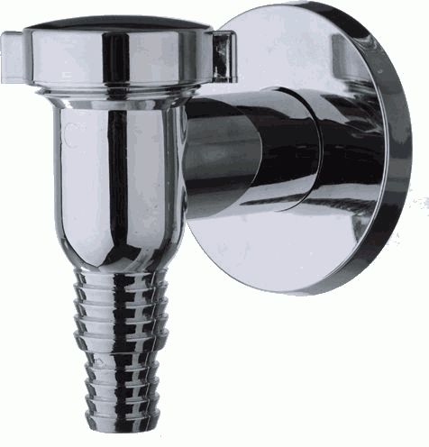 Обратный клапан TeRma хромированный для стиральных машин