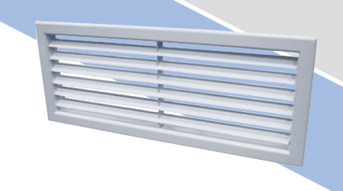 Однорядная решетка АВН 200*200