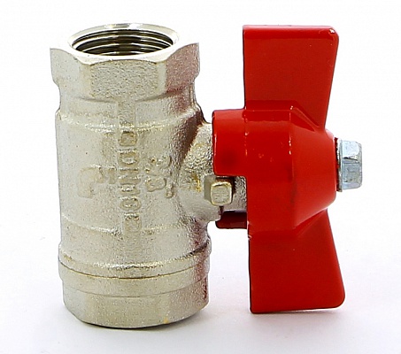 Кран шаровой 3/8"В ручка бабочка ITAP Ideal 092 3/8'