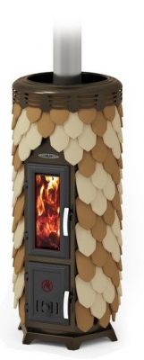 Отопительная печь Сента Панголина Лайт шамот-терракота
