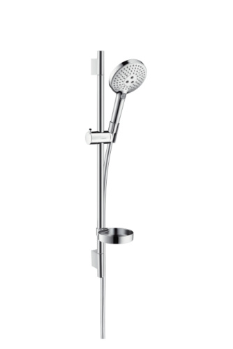 Душевой набор Hansgrohe Raindance Select S 120 3jet штанг 90см, с мыльницей, хром 26631000