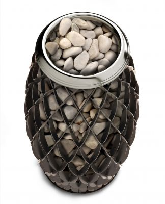 Электрокаменка Мэри Экс 9кВт черная бронза