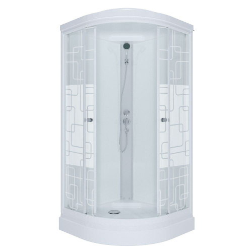 Душевая кабина 90x90 Triton Стандарт А стекло квадраты DK88