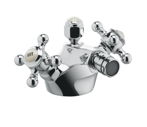 Смеситель для биде Kludi Adlon 512110520 Хром, донный клапан