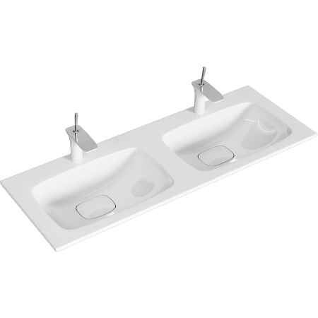 Тумба с умывальником AQWELLA Accent 122 Белый ACC0112W