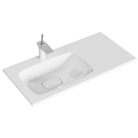 Тумба с умывальником AQWELLA Accent 92 Дуб золотой ACC0109LDZ