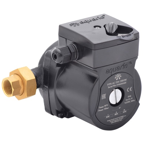 Насос циркуляционный AQUARIO AC 154-130HW для ГВС 5154