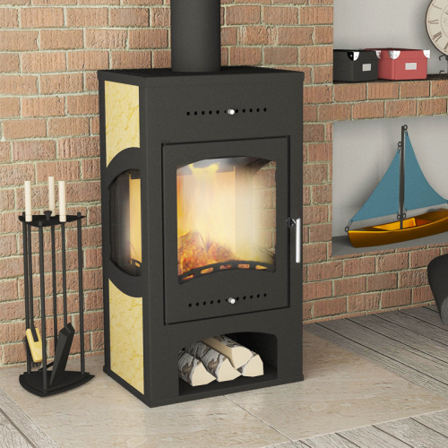 Печь-камин Мета «Варта 3D», 9 кВт