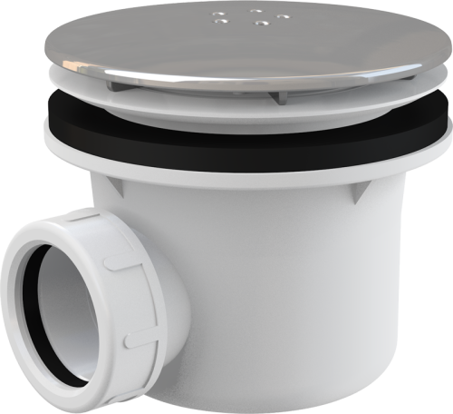 Сифон Alcaplast для душевого поддона, металл LUX A49K