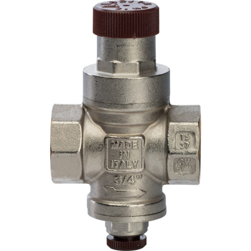 Редуктор давления Stout 3/4" с подсоединением для манометра SVS-0010-000020