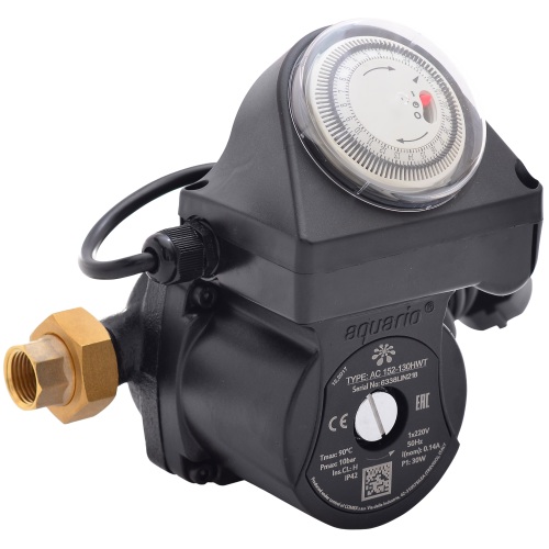 Насос циркуляционный AQUARIO AC 152-130HWT для ГВС 5152