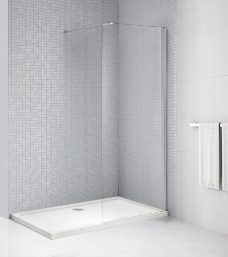 Душевая перегородка Cezares LIBERTA-L-1-80-GR-Cr