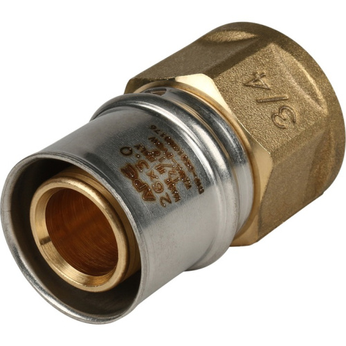 Соединитель пресс Stout 26х3/4"В металлопластик SFP-0002-003426