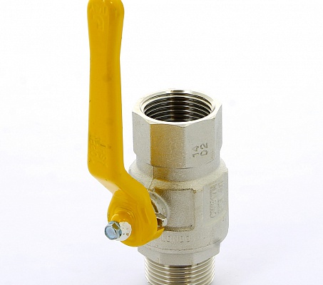 Кран шаровой 1"ВН для газа, ручка рычаг ITAP London 067 1'