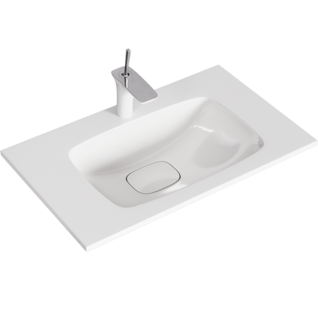 Тумба с умывальником AQWELLA Accent 75 Дуб золотой ACC0175DZ