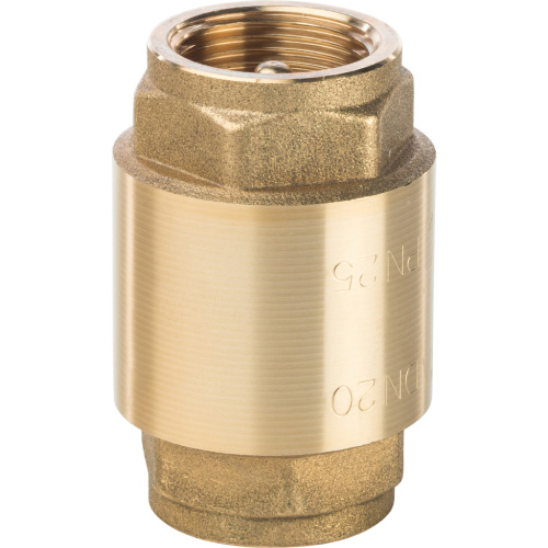 Обратный клапан Stout 1/2" пружинный с металлическим седлом