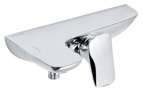 Смеситель для ванны Kludi Ambienta 534450575 хром, настенный, литой рычаг