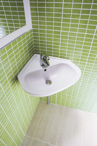 Рукомойник угловой Jika Olymp 166120001041 белый 450x460