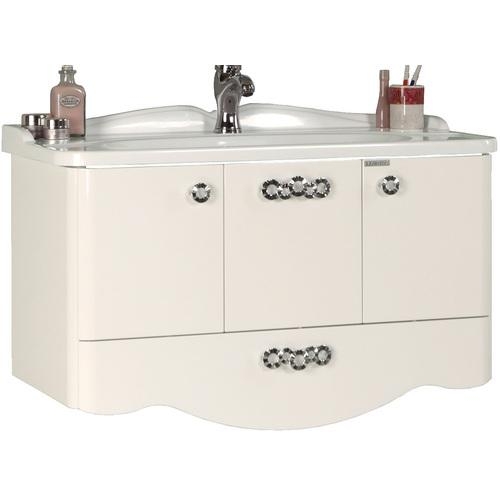 Тумба Акватон Венеция 90 белый, подвесная 1A155601VN010