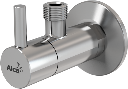 Угловой кран 1/2"x3/8" с фильтром Alcaplast ARV001