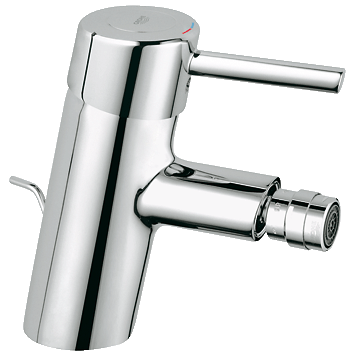 Смеситель для биде Grohe Concetto 32208001 Хром, донный клапан