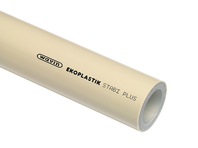 Полипропиленовая труба 16x2,2 Ekoplastik PP-RCT Stabi Plus PN28 алюминий