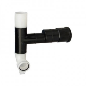 Сливной патрубок с отводом 90 к вентиляции DN70, отвод вправо TECEprofil 9820078