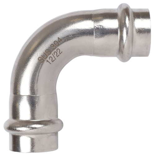 Угольник 90° ВПр 22x22 пресс, нержавеющая сталь Rommer