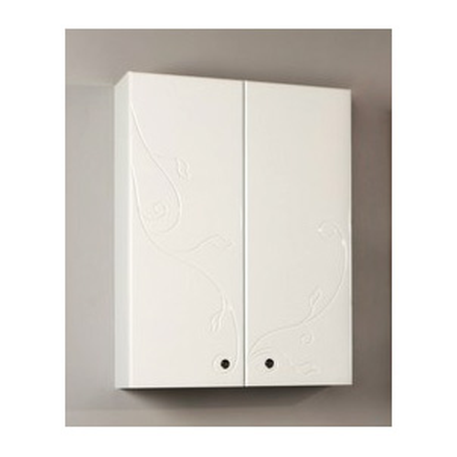 Шкаф для ванной Акватон Лиана двухстворчатый, белый, подвесной 1A153003LL010