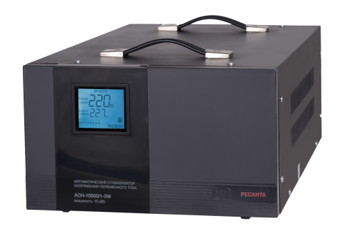 Стабилизатор напряжения Ресанта АСН-10000/1-ЭМ однофазный