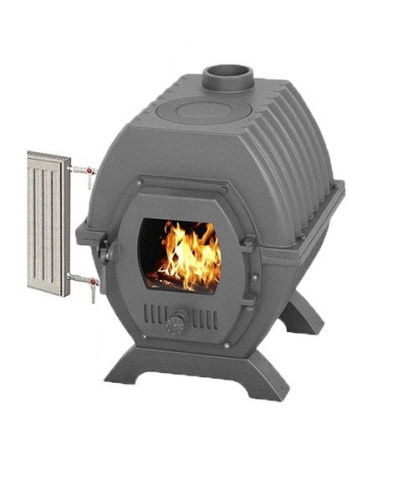 Печь отопительная Везувий чугунная "Триумф 180" с т/о