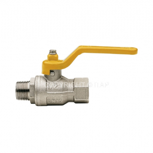 Кран шаровой 1/2"ВН для газа ручка рычаг ITAP Berlin 071 1/2'