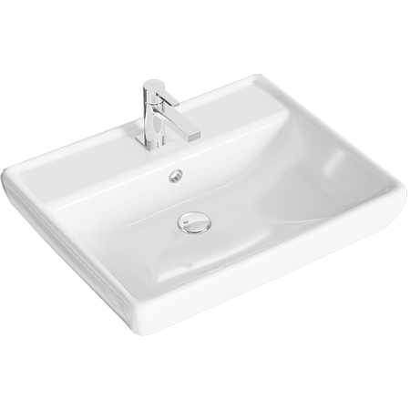 Тумба с умывальником AQWELLA Neo 60 Белый Neo.01.06/1