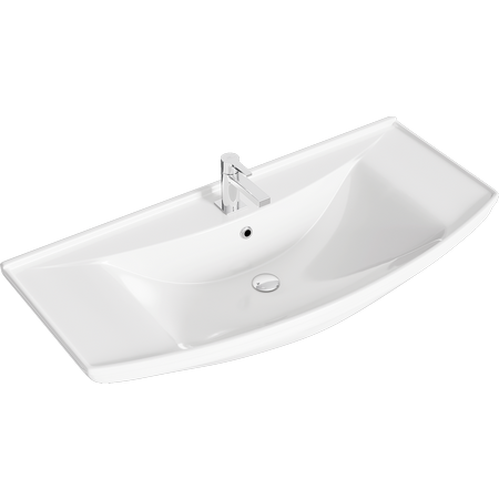 Тумба с умывальником AQWELLA Allegro 105,5 Белый Agr.01.10/3