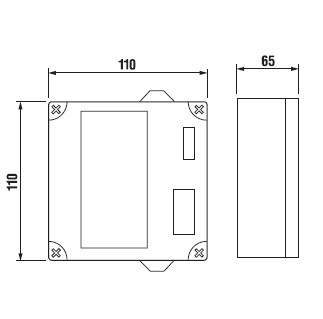Источник питания для писсуара Jika Golem, Domino 950710000001 на 5 писсуаров