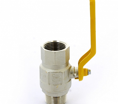 Кран шаровой 1"ВН для газа, ручка рычаг ITAP London 067 1'