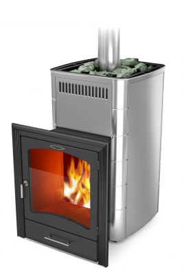 Банная печь Калина II Inox БСЭ НК ПРА