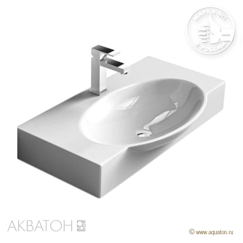 Раковина Акватон Infinity 65 мебельная 1AX161WBXX000